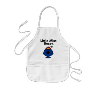 Avental Infantil A senhorita pequena pequena Bossy da senhorita   