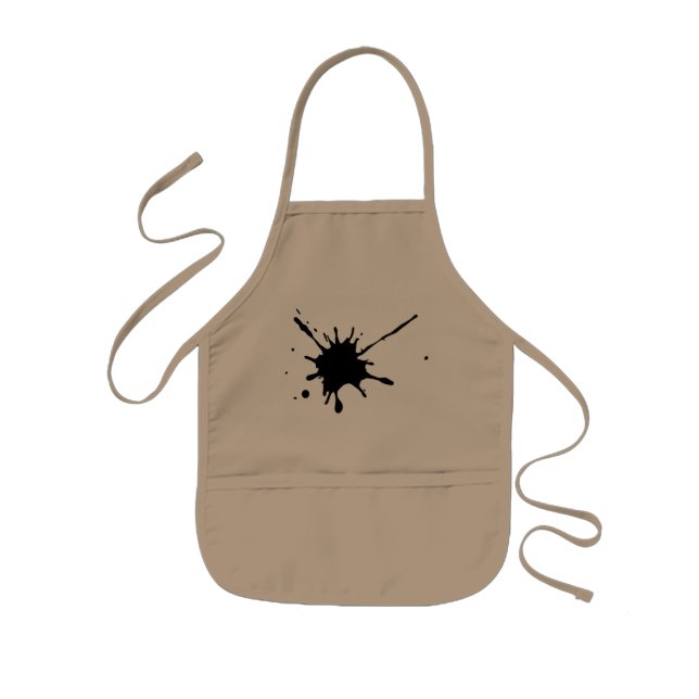 Avental Infantil Adultos e Crianças Aprons - Splat (Frente)