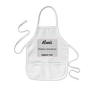 Avental Infantil Alanis Queridinho do papai cozinheiro iniciante