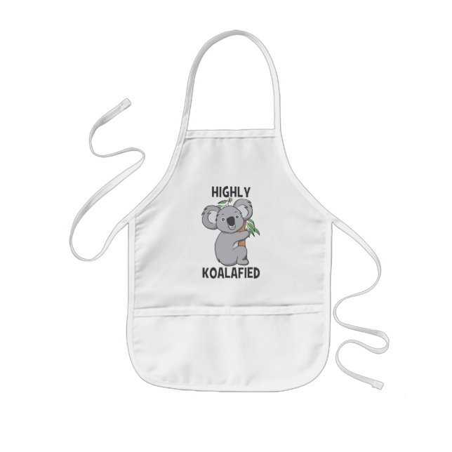 Avental Infantil Altamente Koalafied Koala (Frente)