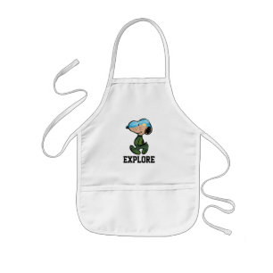 Avental Infantil Amendoins Esnoopia Excelente ao ar livre