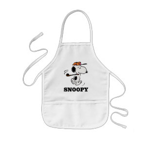 Avental Infantil Amendoins Snoopy Golf Swing