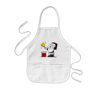 Avental Infantil Amendoins Snoopy & Woodstock Papais noeis Bell R