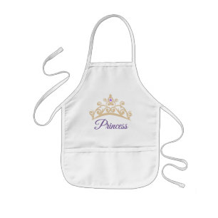 Avental Infantil América Tiara Princess Apron