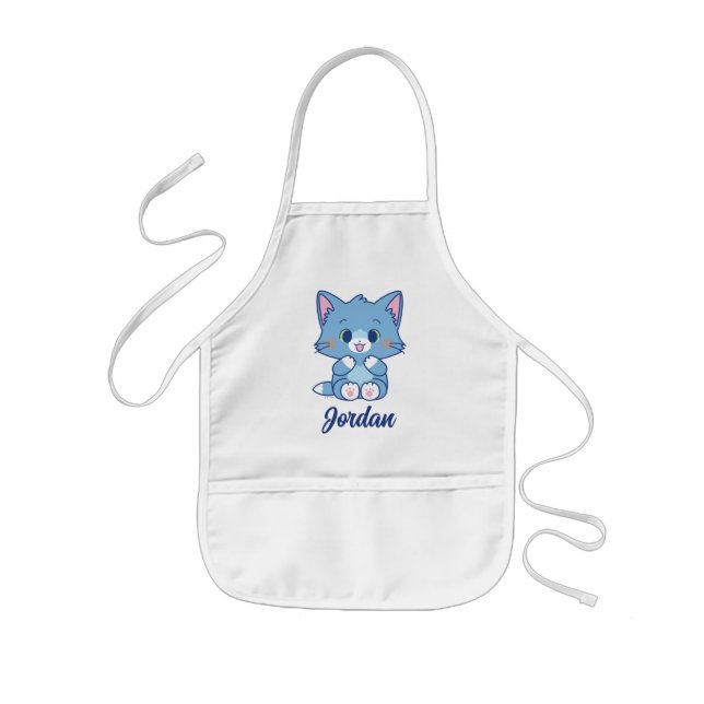 Avental Infantil Anime Tom e Jerry - Tom (Frente)