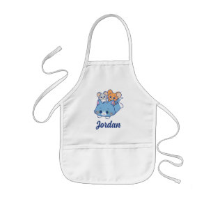 Avental Infantil Anime Tom, Jerry e Tuffy