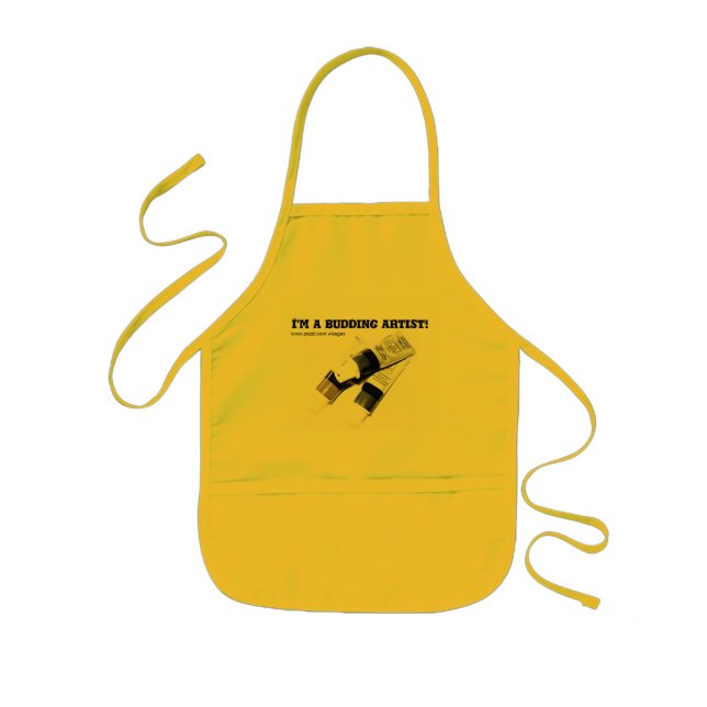 Avental Infantil Apron, Artista Infantil (Frente)