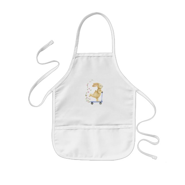 Avental Infantil Apron Children - Cute Rabbit (Frente)