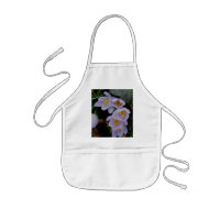 Apron da Criança de Croco Roxo