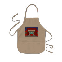Apron da Criança do Cinema Retro