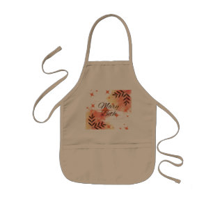 Avental Infantil Apron da Criança Sônica Laranja