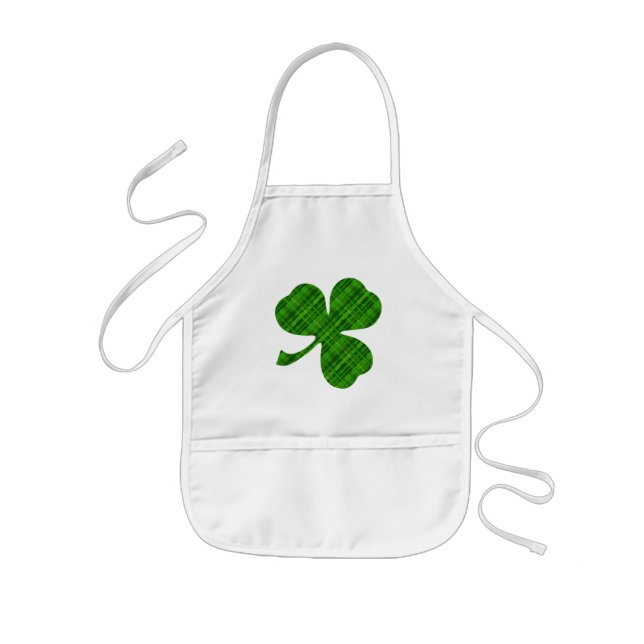 Avental Infantil Apron da Lucky Shamrock Kid (Frente)
