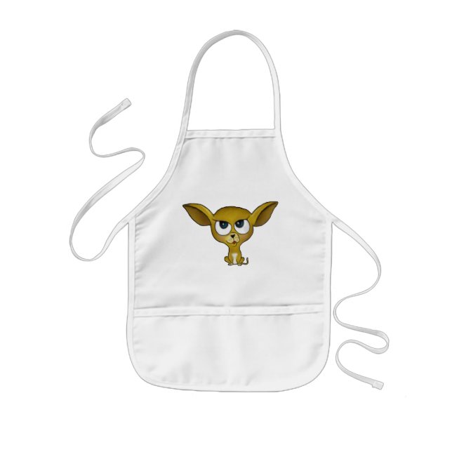 Avental Infantil Apron de Chihuahua Kid (Frente)