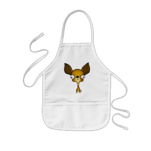 Avental Infantil Apron de Chihuahua Kid