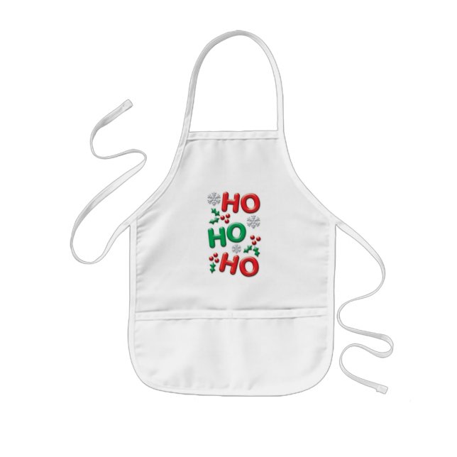 Avental Infantil Apron de Férias Infantil (Frente)