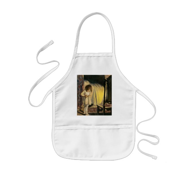 Avental Infantil Apron de luz de velas (Frente)