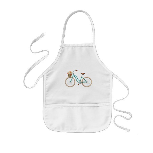 Avental Infantil Apron do Bicicleta (Frente)