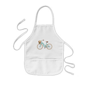 Avental Infantil Apron do Bicicleta Kid