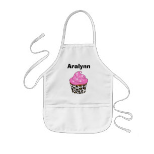 Avental Infantil "Apron Personalizado de Cupcakes" para Crianças