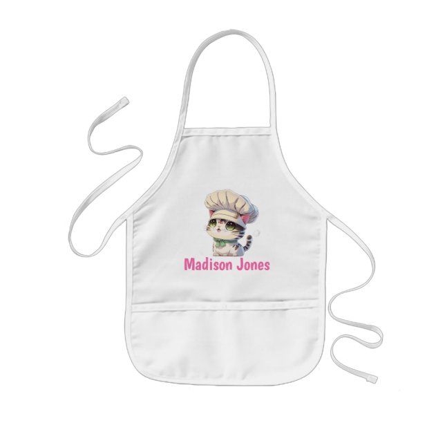 Avental Infantil Apron personalizado para crianças (Frente)