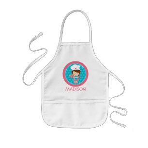 Avental Infantil Apron Personalizado - Pequenos Favoritos para fest