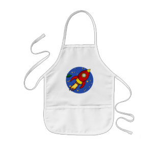 Avental Infantil Apron vermelho-vermelho