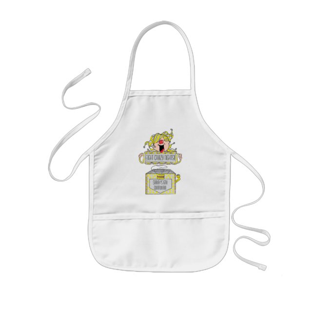 Avental Infantil Aprons Children's Hanukkah Dreidel in the Box (Frente)