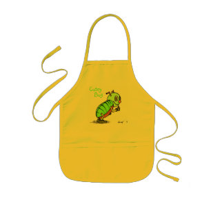 Avental Infantil Aprons Insetos Cutey