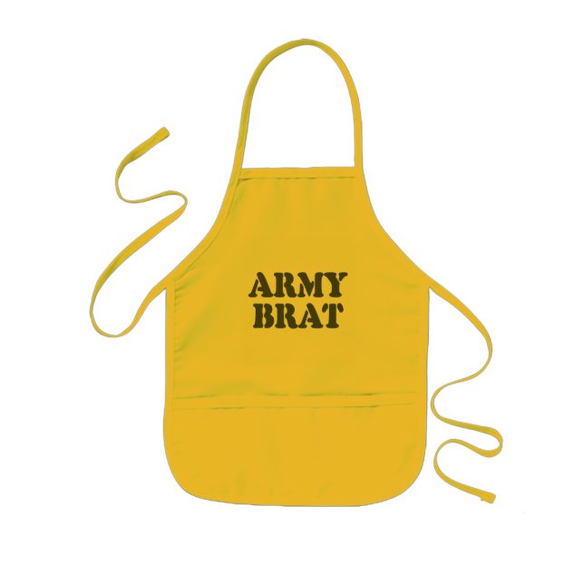 AVENTAL INFANTIL ARMY BRAT (Frente)