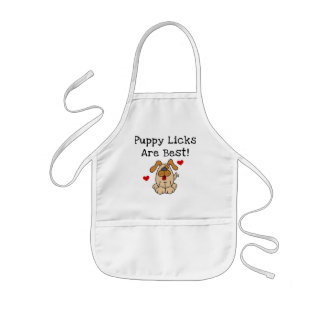 Avental Infantil As Licenças de Puppy são os melhores Camisetas e p