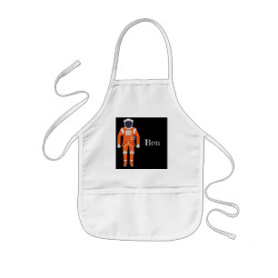 Avental Infantil Astronauta Personalizado Apron