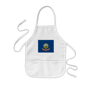 Avental Infantil Bandeira de Idaho, o Estado da Joia, estados ameri