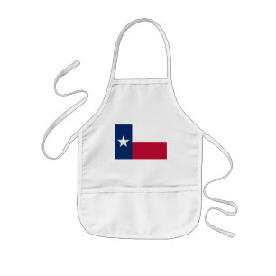 Avental Infantil Bandeira do Texas