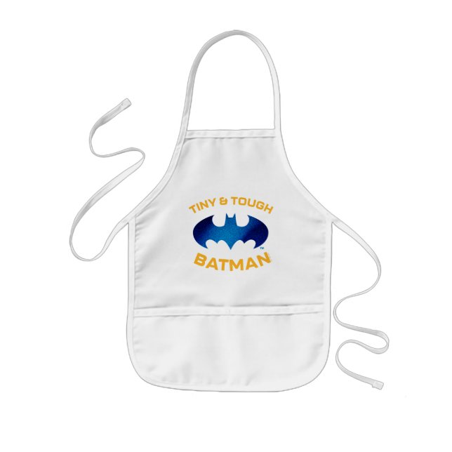 Avental Infantil Batman Mais Bonito Que Pequeno E Duro (Frente)