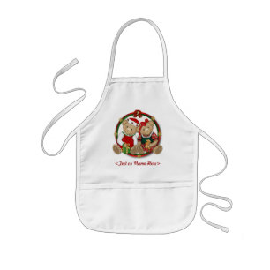 Avental Infantil Beary Felry, Círculo de Natal