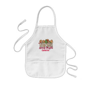 Avental Infantil Bebidas, Apron, Espíritos Personalizados