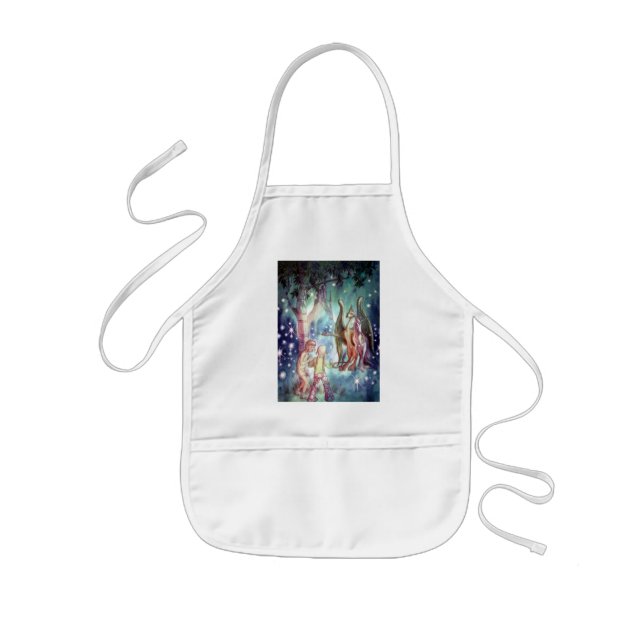 Avental Infantil Bem-vindos à Fairyland Kids Apron (Frente)