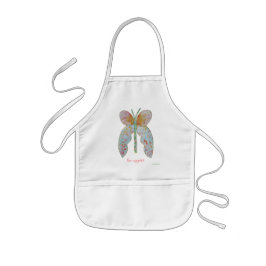 Avental Infantil bon appétit ariel butterfly apron