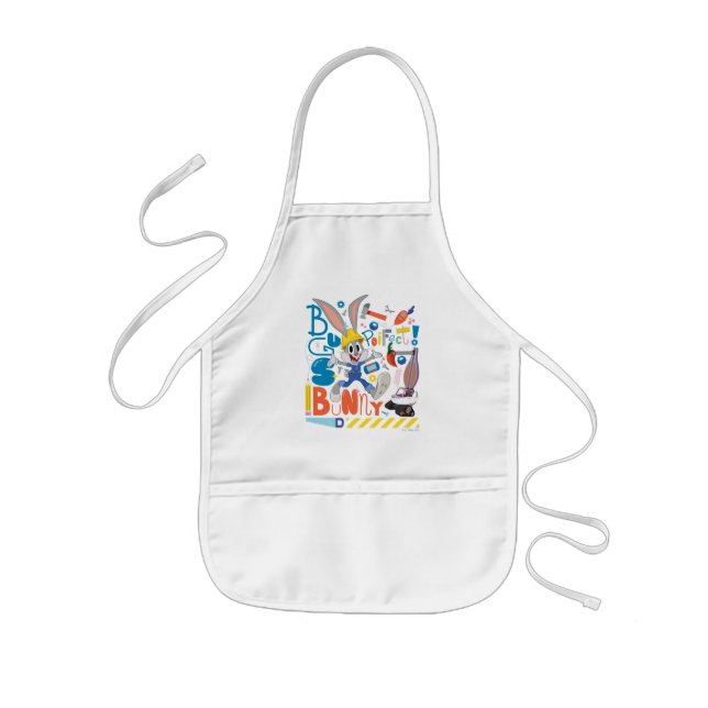 Avental Infantil BUGS BUNNY BUILDERS™| Ferramentas de Trabalho do B (Frente)