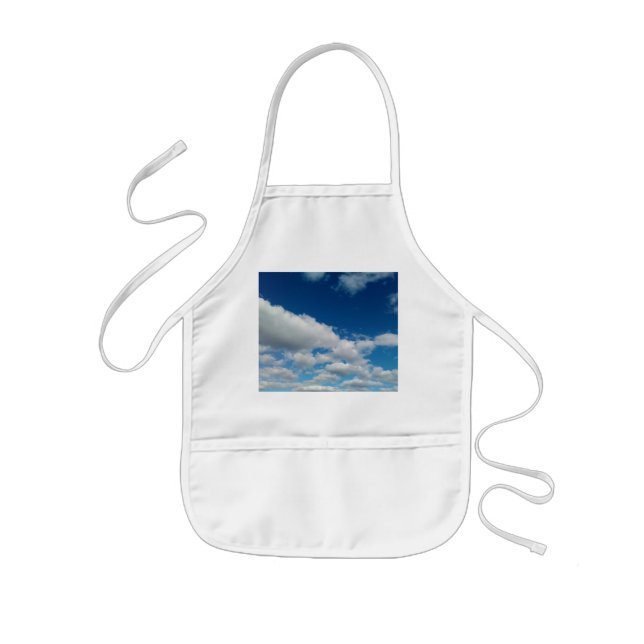 Avental Infantil Camadas de nuvens (Frente)