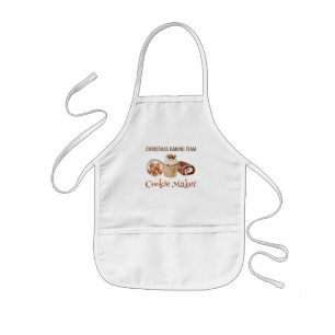 Avental Infantil Camiseta de Fazedor de Biscoitos da Equipe de Conf