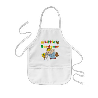 Avental Infantil Camiseta e presentes pequenos do jardineiro do