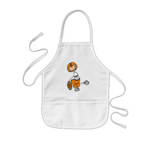 Avental Infantil Camisetas e Presentes de Futebol com Boneco de Pau