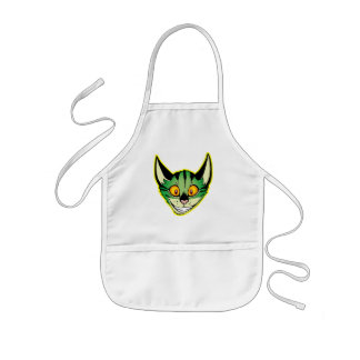 Avental Infantil Cartoon Fluorescente para Crianças Apron
