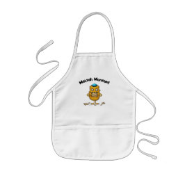 Avental Infantil Cartoon Matzah Monster Passover Apron