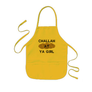 Avental Infantil Challah No Ya Girl Kids Apron
