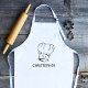 Avental Infantil Chapéu de Chef Personalizado (Criador carregado)