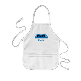 Avental Infantil Chef Menino ou Menina