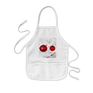 Avental Infantil Christmas Baubles Apron