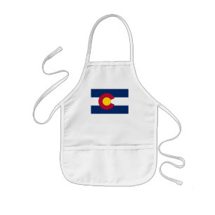 Avental Infantil Colorado: A Bandeira do Estado Centenário dos EUA